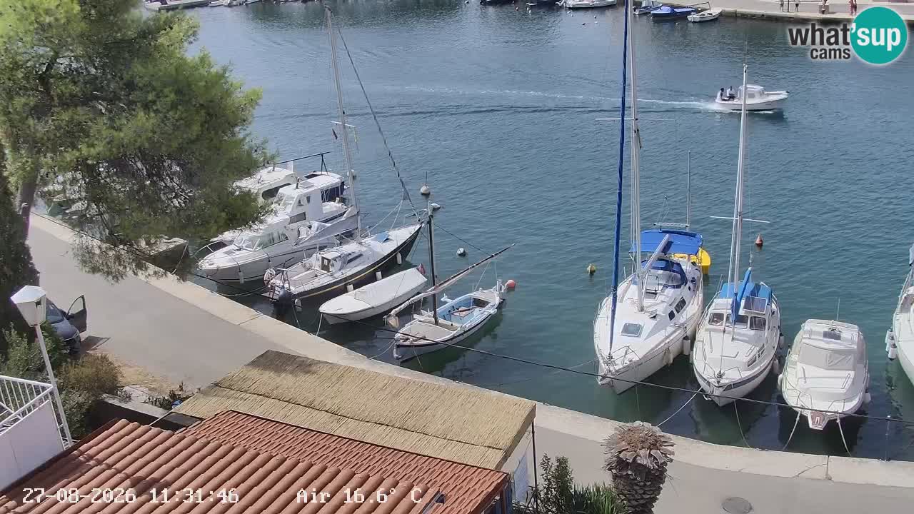 Livecam Vrboska marina | Hvar island | Dalmatia