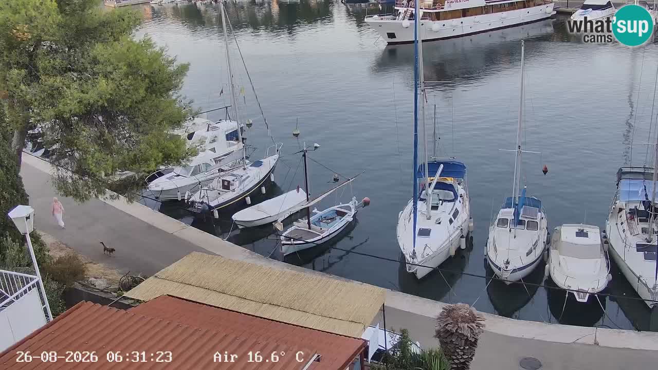Livecam Vrboska marina | Hvar island | Dalmatia
