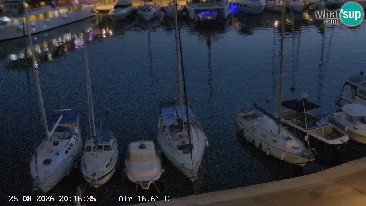 Livecam Hvar Vrboska marina | Île de Hvar | Dalmatia