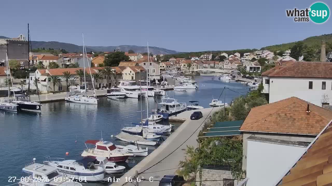 Livecam Vrboska marina | Hvar island | Dalmatia