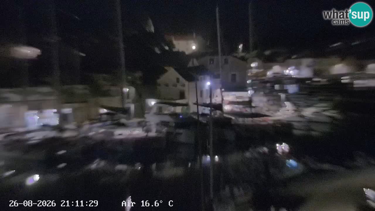 Web kamera Hvar Vrboska marina | otok Hvar | Dalmacija