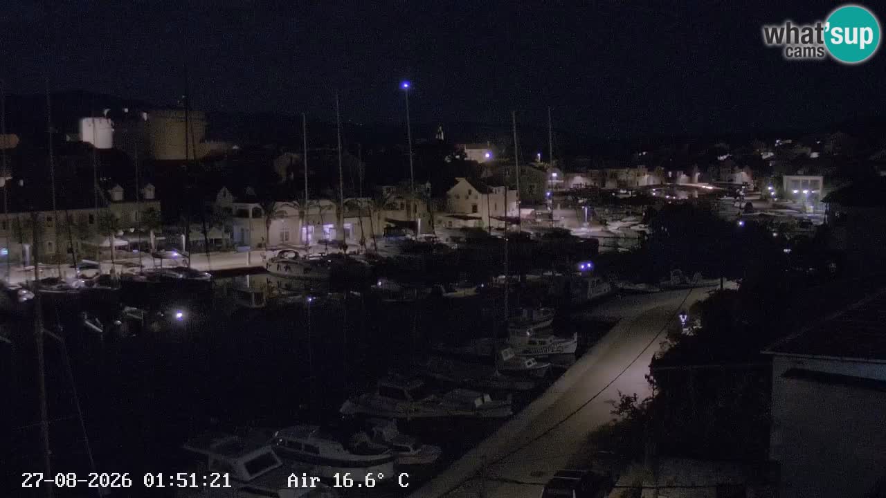 Webcam Vrboska marina | Hvar Insel | Dalmatien