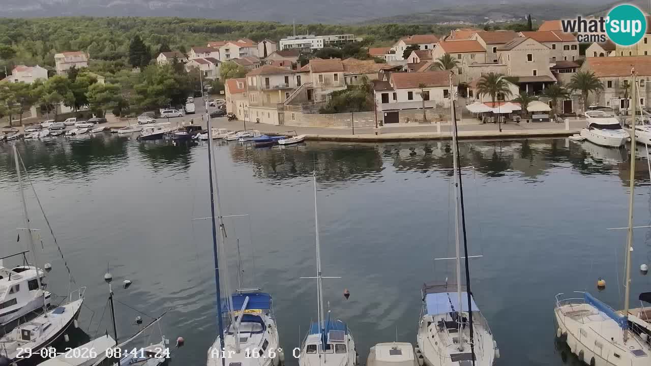 Web kamera Hvar Vrboska marina | otok Hvar | Dalmacija