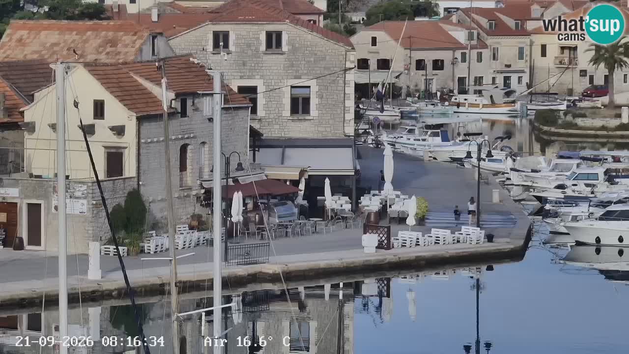 Livecam Vrboska marina | Hvar island | Dalmatia