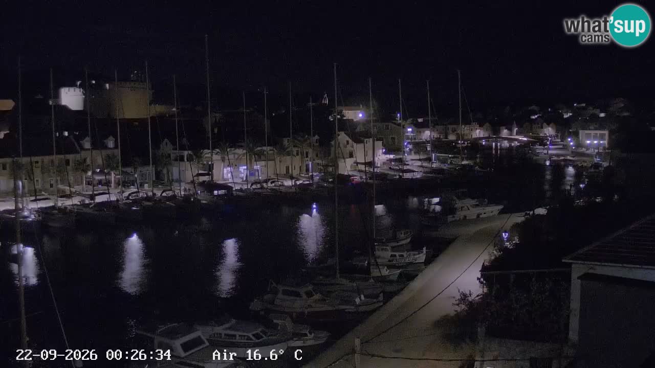 Livecam Vrboska marina | Hvar island | Dalmatia