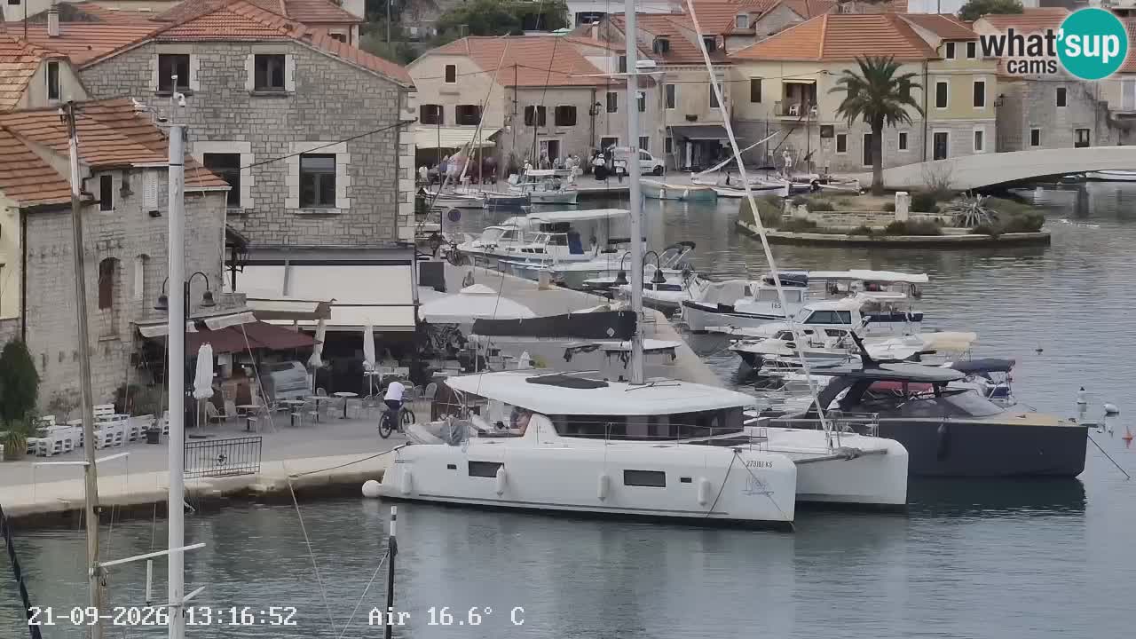 Livecam Vrboska marina | Hvar island | Dalmatia