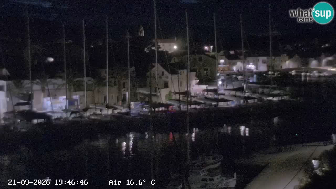 Livecam Vrboska marina | Hvar island | Dalmatia