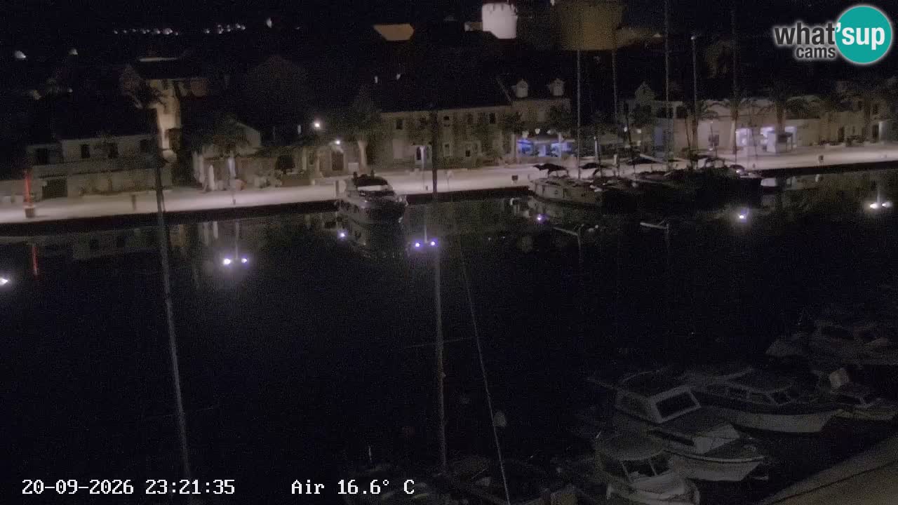 Livecam Vrboska marina | Hvar island | Dalmatia