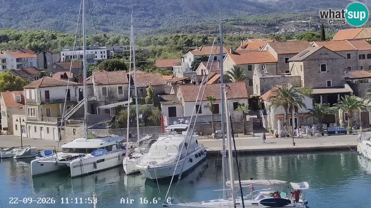 Web kamera Hvar Vrboska marina | otok Hvar | Dalmacija