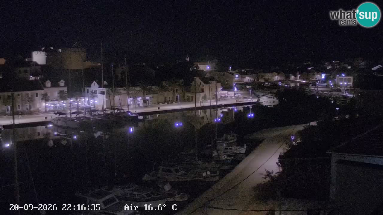 Livecam Hvar Vrboska marina | Île de Hvar | Dalmatia