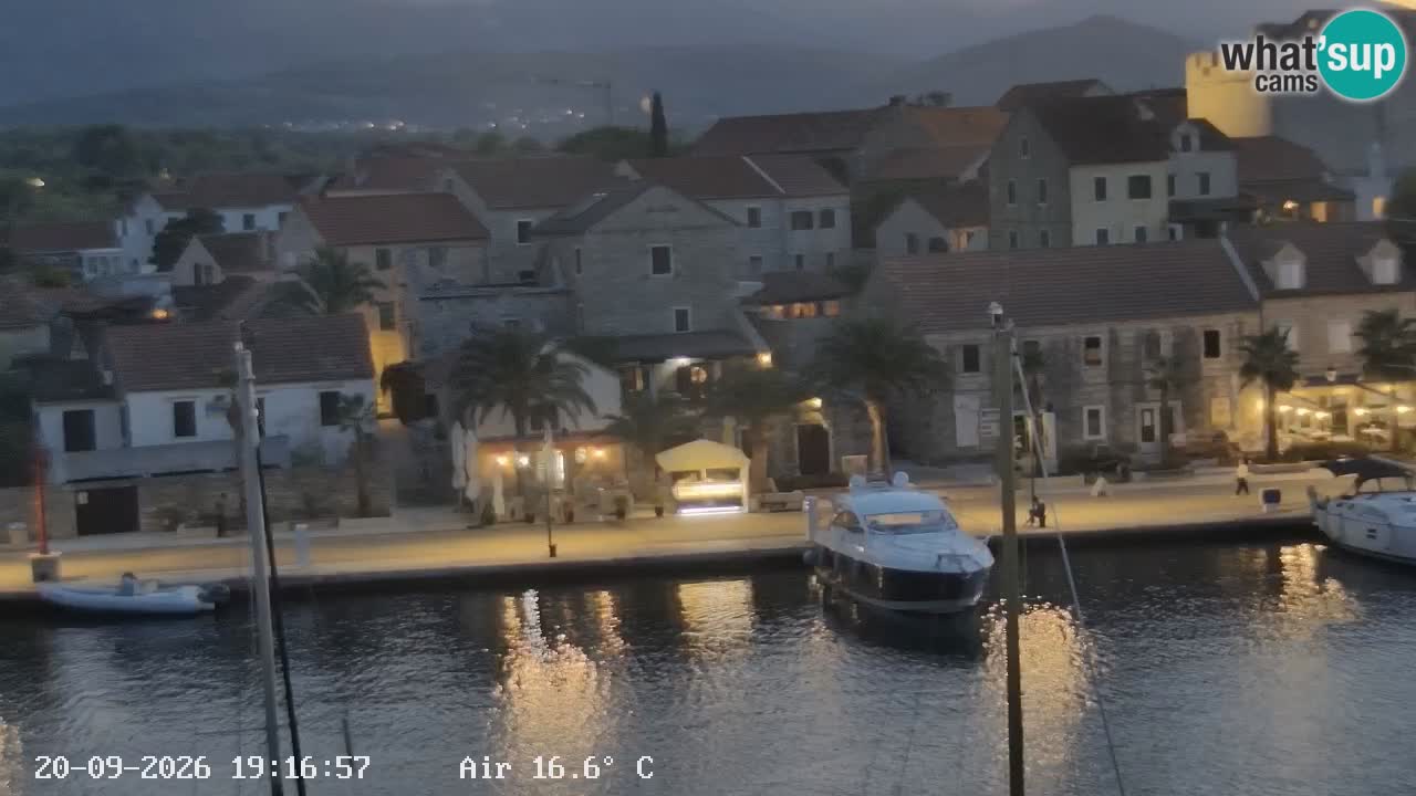 Web kamera Hvar Vrboska marina | otok Hvar | Dalmacija