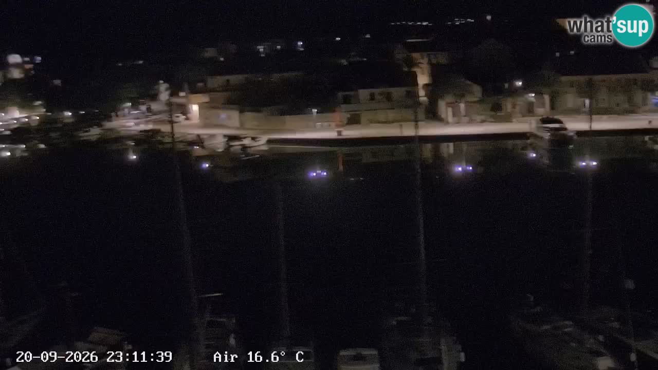 Livecam Vrboska marina | Hvar island | Dalmatia