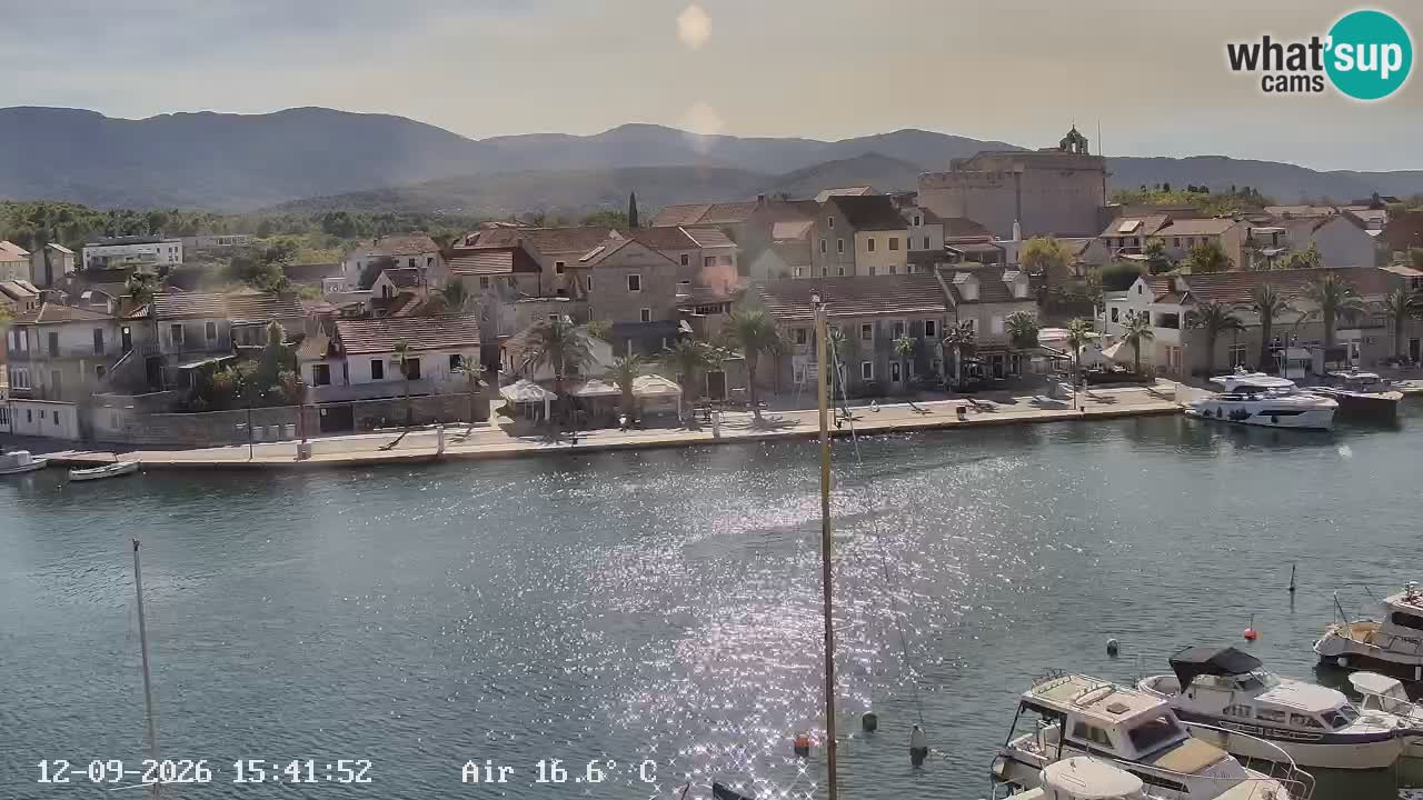 Livecam Vrboska marina | Hvar island | Dalmatia