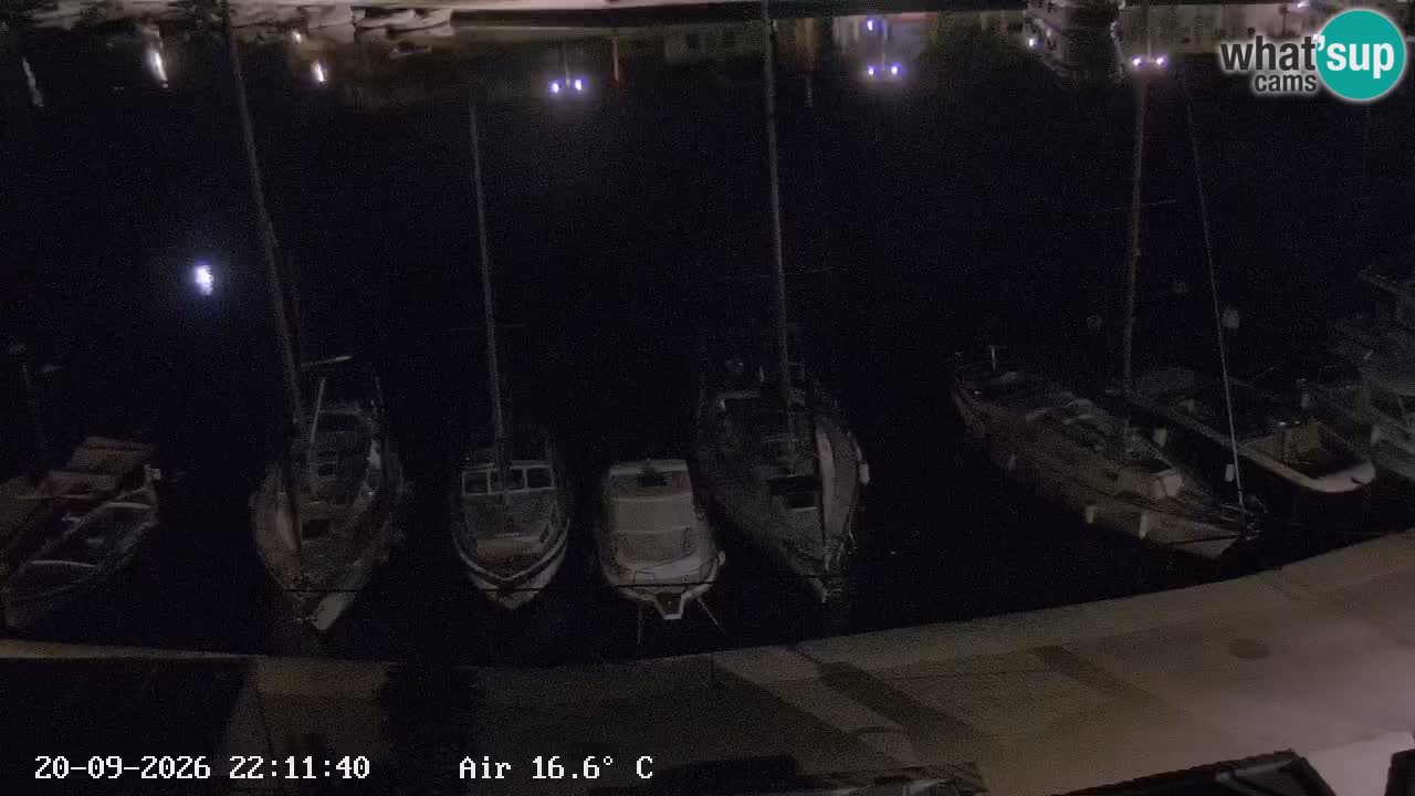 Webcam Hvar Vrboska marina | Dalmazia
