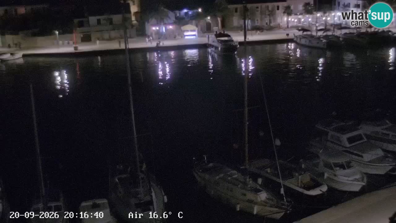 Livecam Vrboska marina | Hvar island | Dalmatia