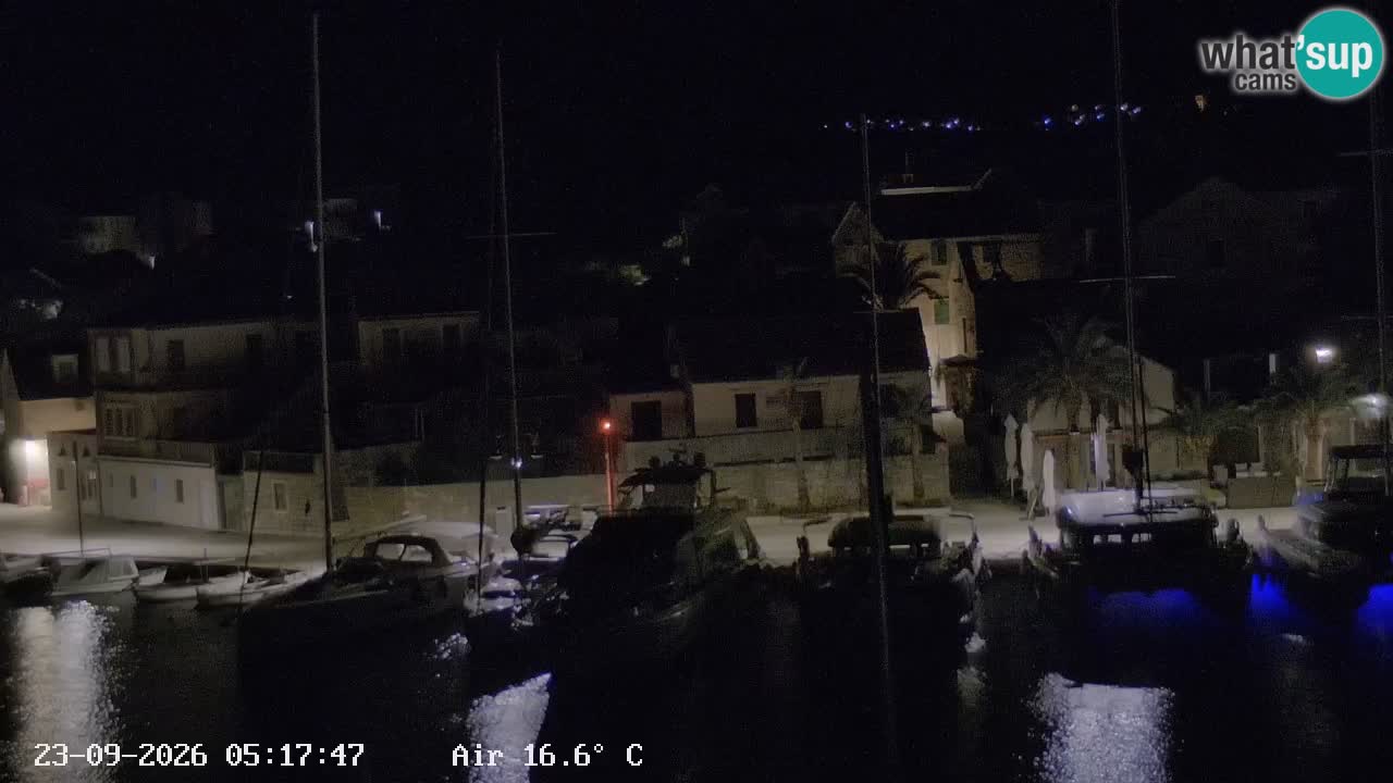 Webcam Hvar Vrboska marina | Dalmazia