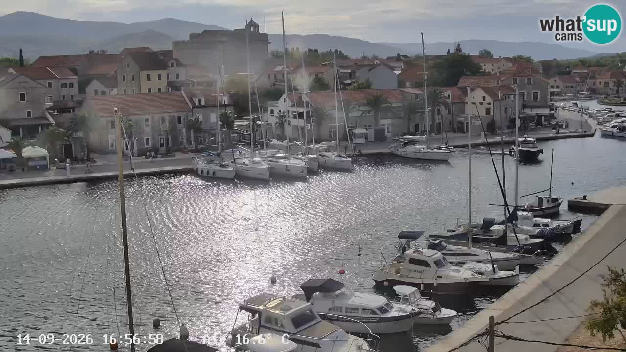 Livecam Vrboska marina | Hvar island | Dalmatia