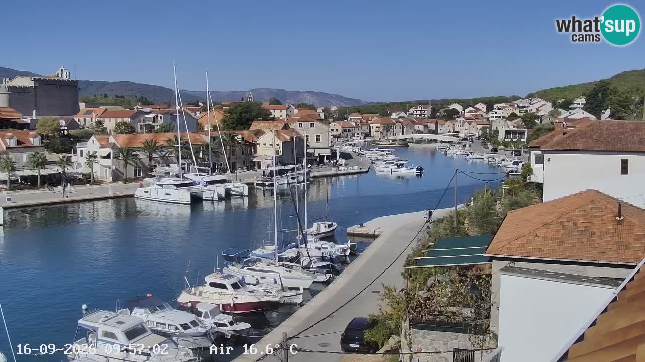 Web kamera Hvar Vrboska marina | otok Hvar | Dalmacija