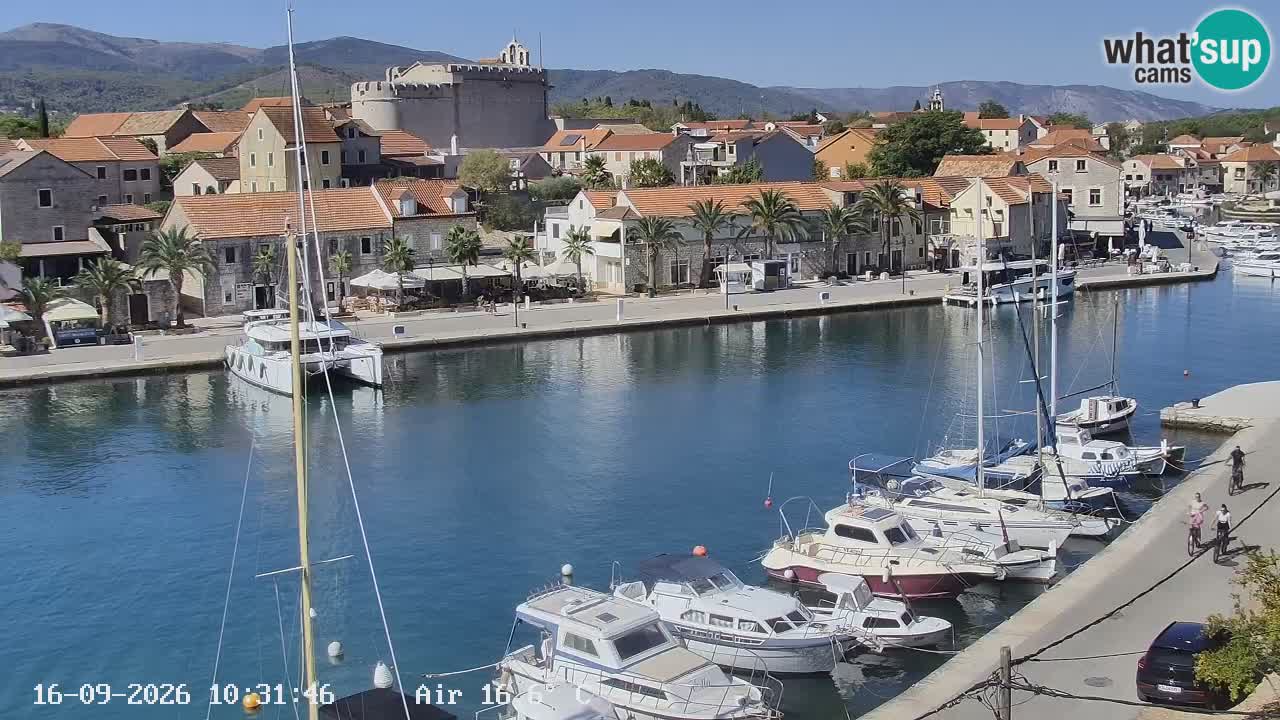 Webcam Hvar Vrboska marina | Dalmazia
