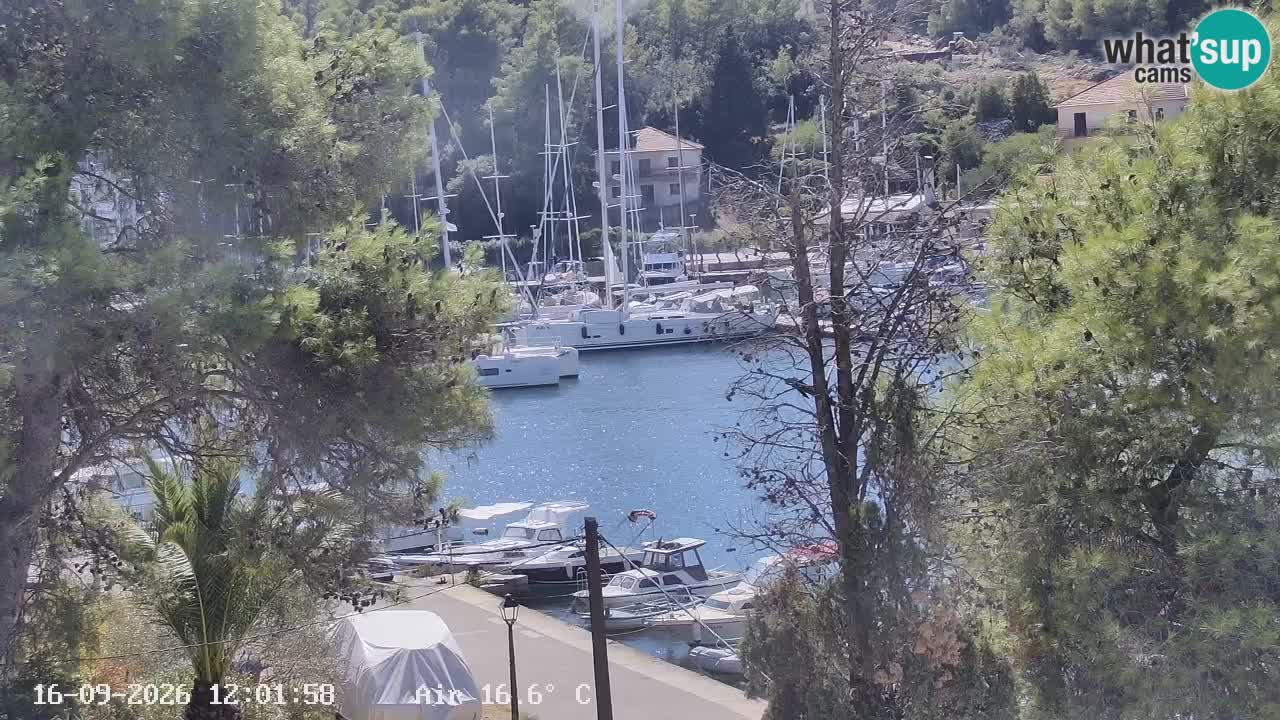 Livecam Vrboska marina | Hvar island | Dalmatia