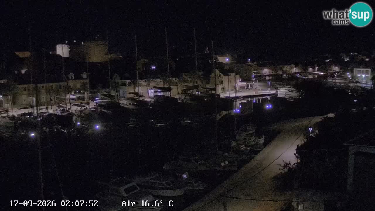 Livecam Vrboska marina | Hvar island | Dalmatia