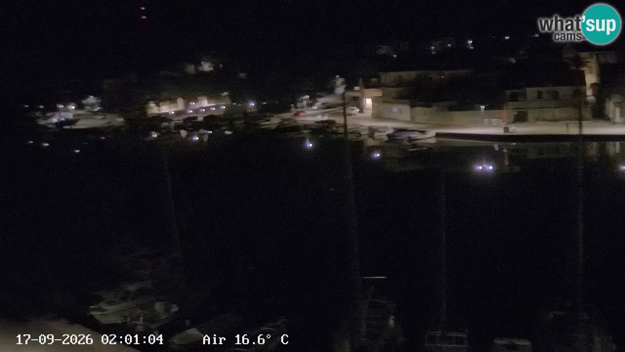 Webcam Vrboska marina | Hvar Insel | Dalmatien