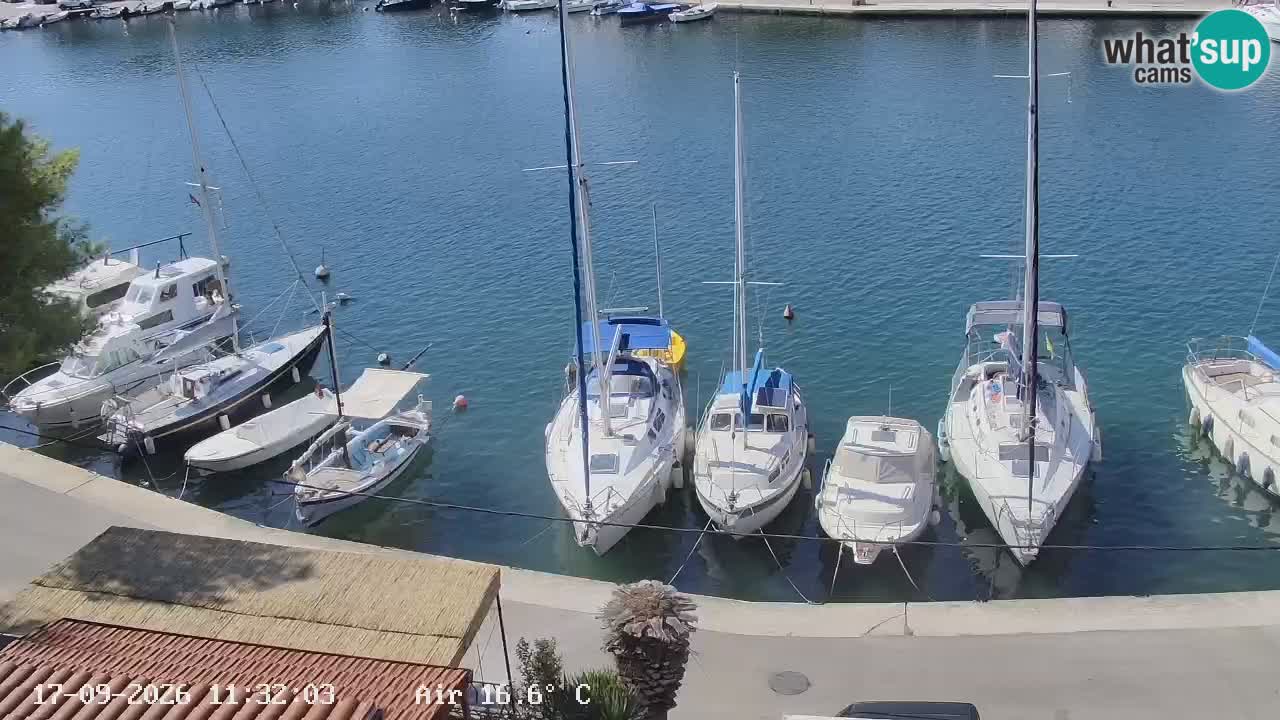 Livecam Hvar Vrboska marina | Île de Hvar | Dalmatia