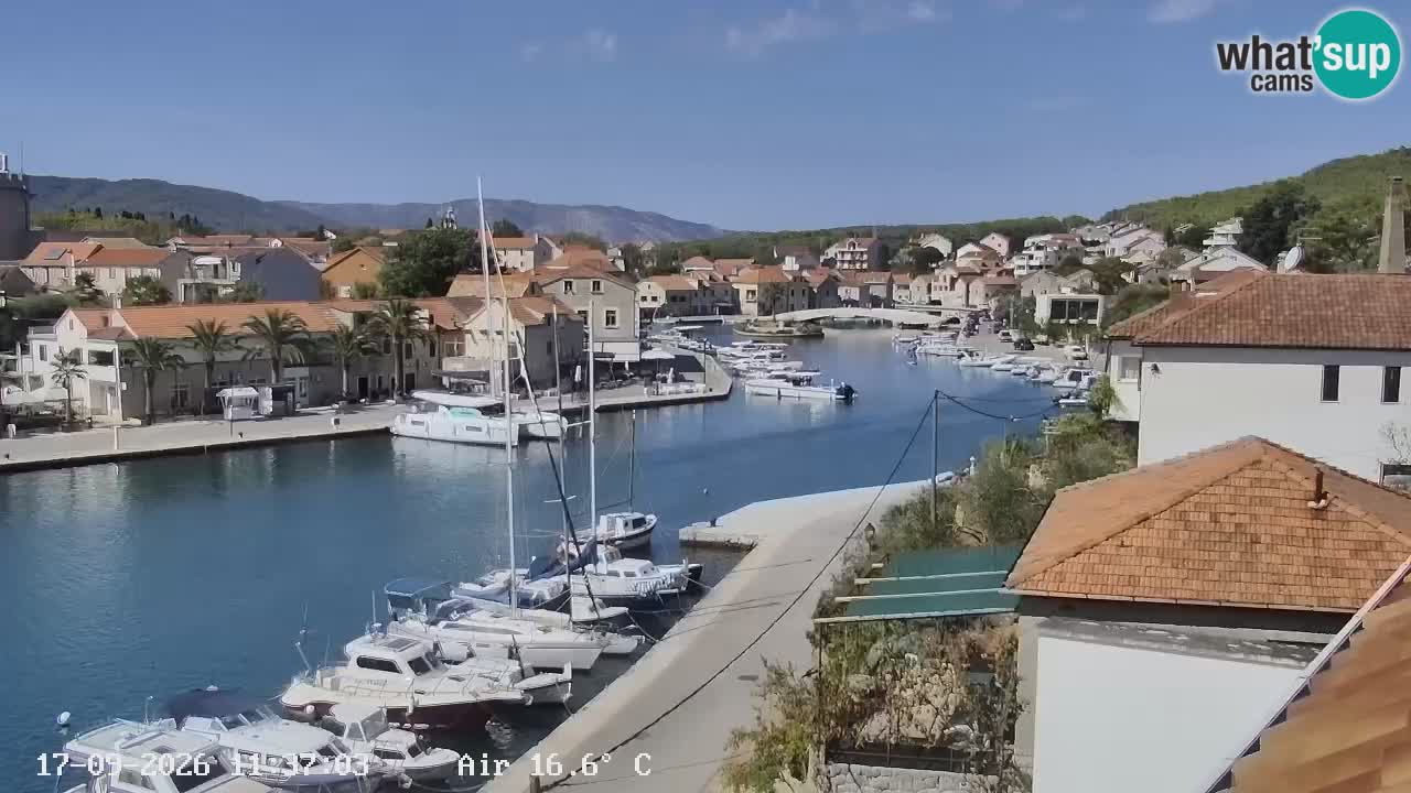 Web kamera Hvar Vrboska marina | otok Hvar | Dalmacija