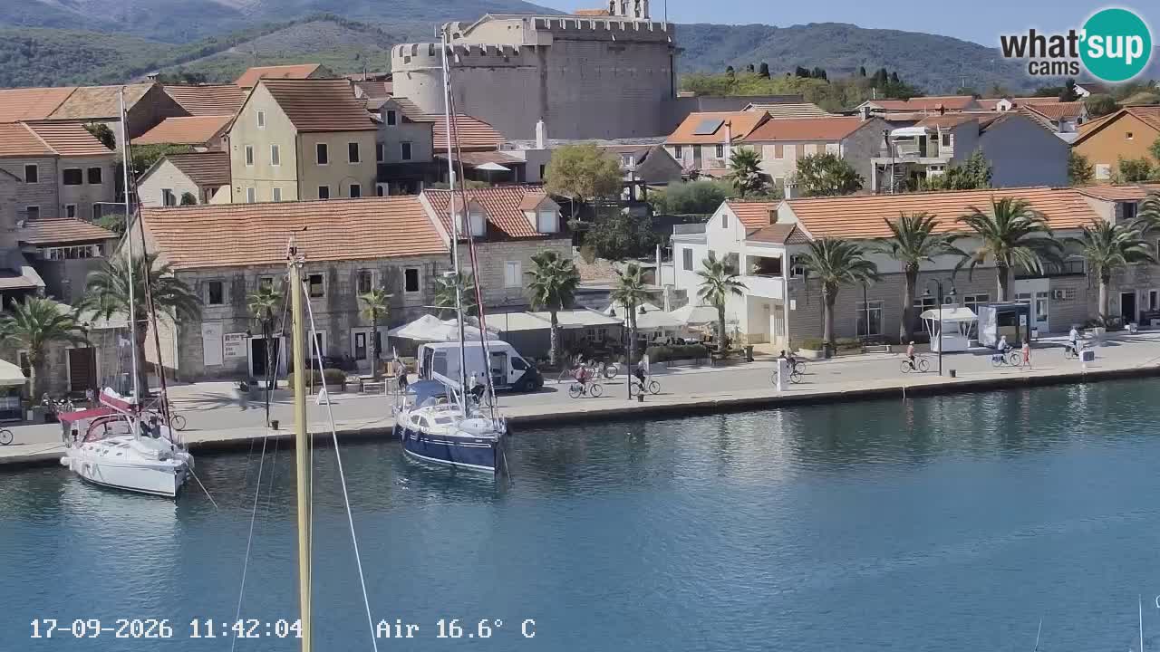 Web kamera Hvar Vrboska marina | otok Hvar | Dalmacija