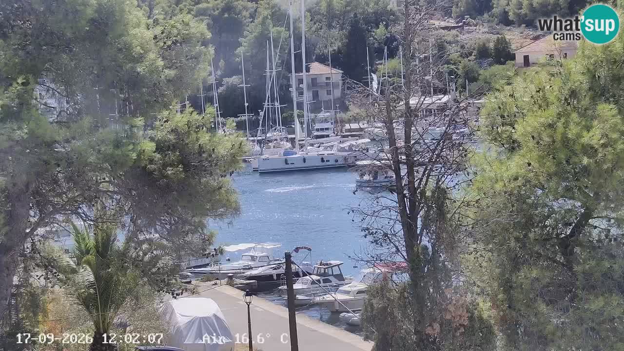 Webcam Hvar Vrboska marina | Dalmazia
