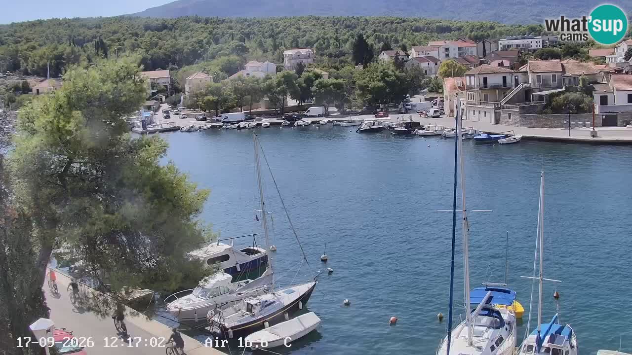 Webcam Vrboska marina | Hvar Insel | Dalmatien