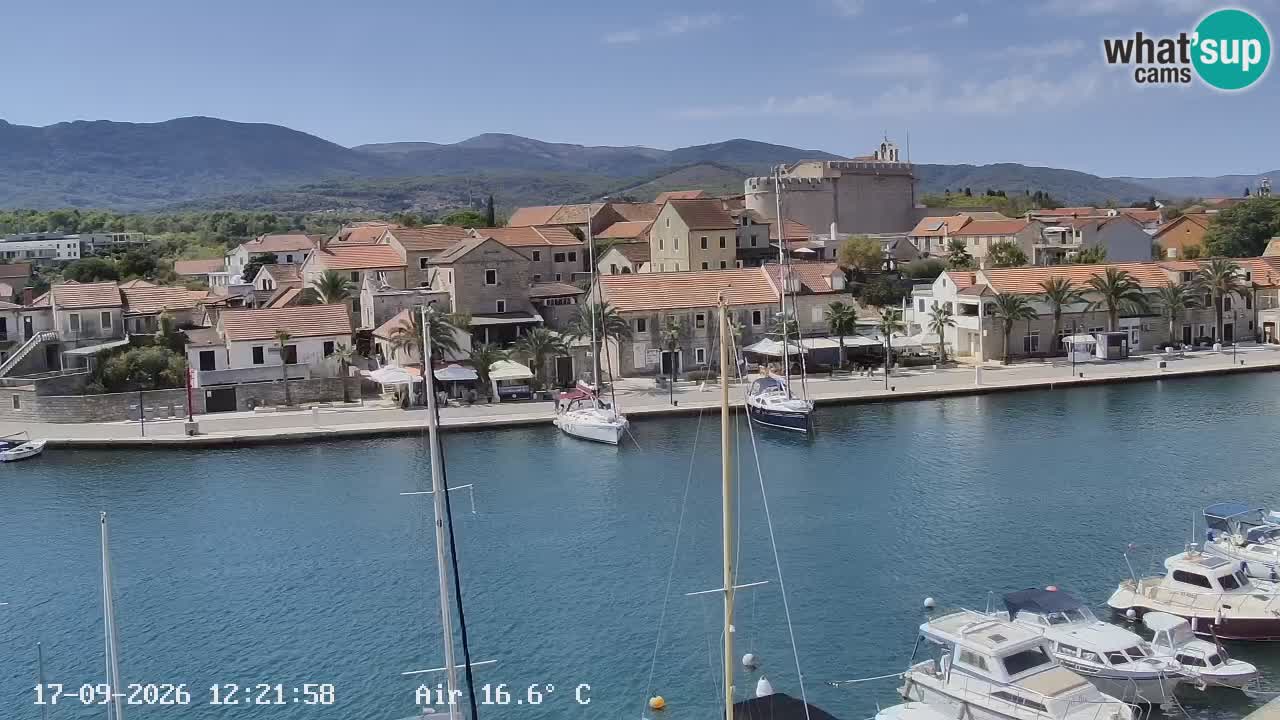 Web kamera Hvar Vrboska marina | otok Hvar | Dalmacija