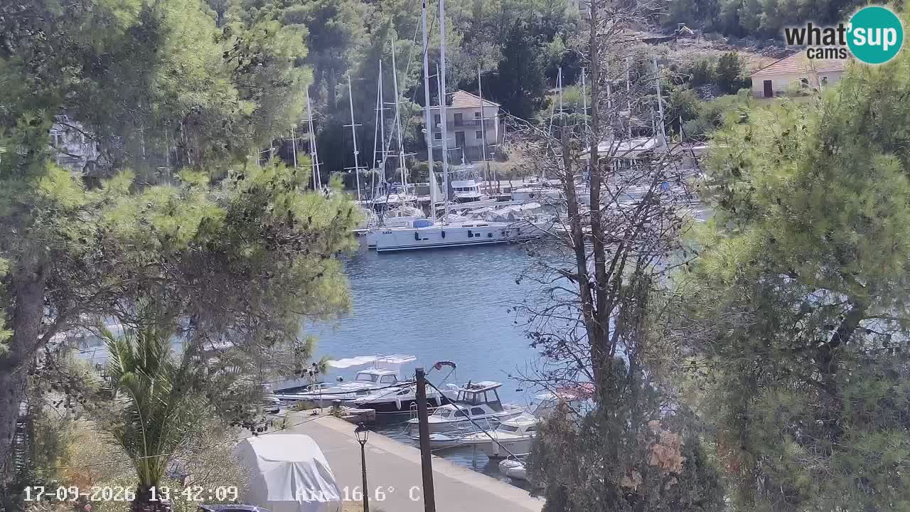 Webcam Hvar Vrboska marina | Dalmazia