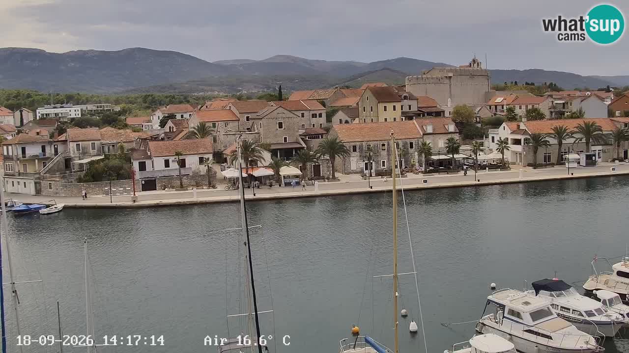 Webcam Hvar Vrboska marina | Dalmazia