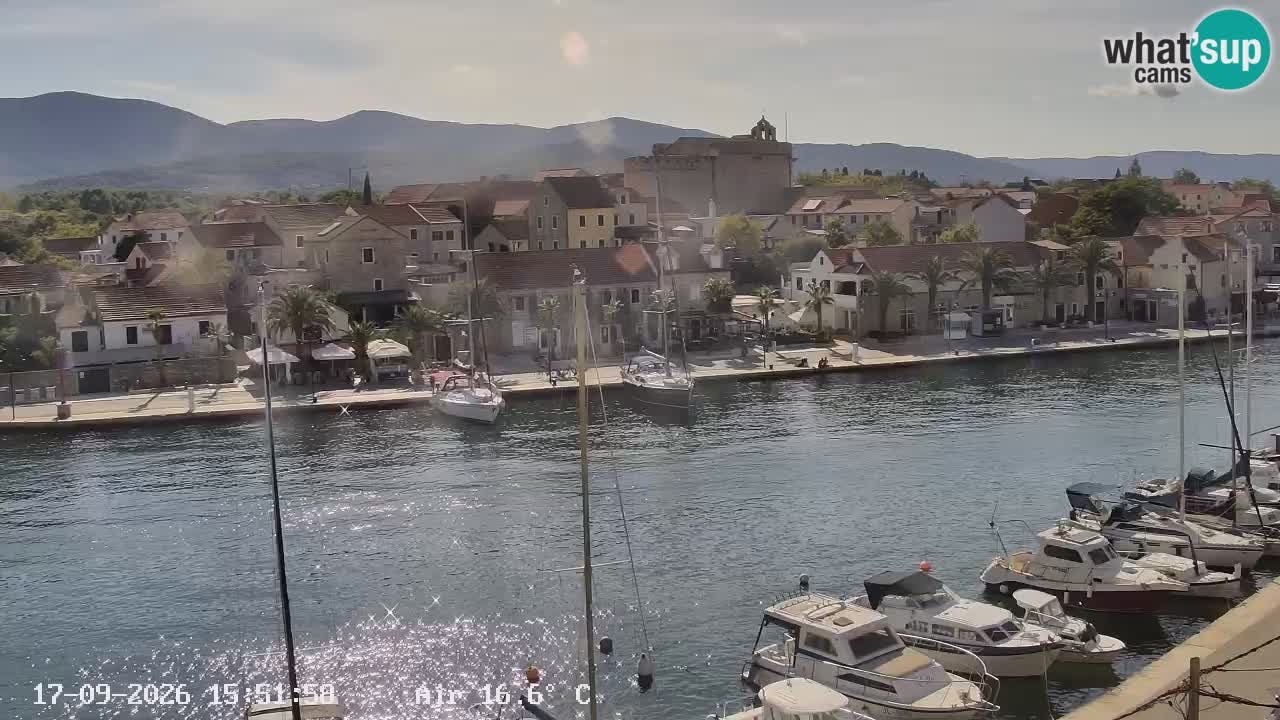 Web kamera Hvar Vrboska marina | otok Hvar | Dalmacija
