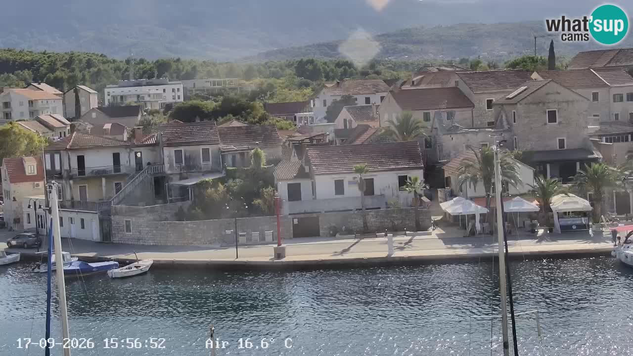 Webcam Vrboska marina | Hvar Insel | Dalmatien