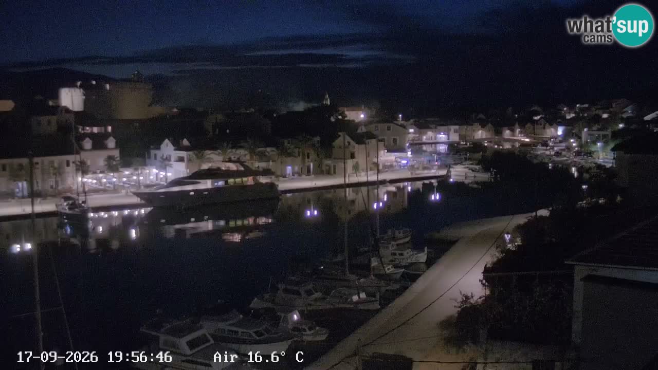 Webcam Vrboska marina | Hvar Insel | Dalmatien