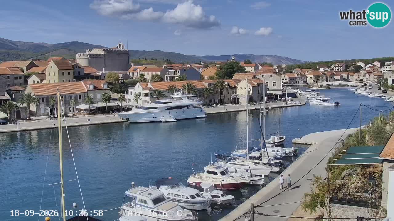 Livecam Vrboska marina | Hvar island | Dalmatia