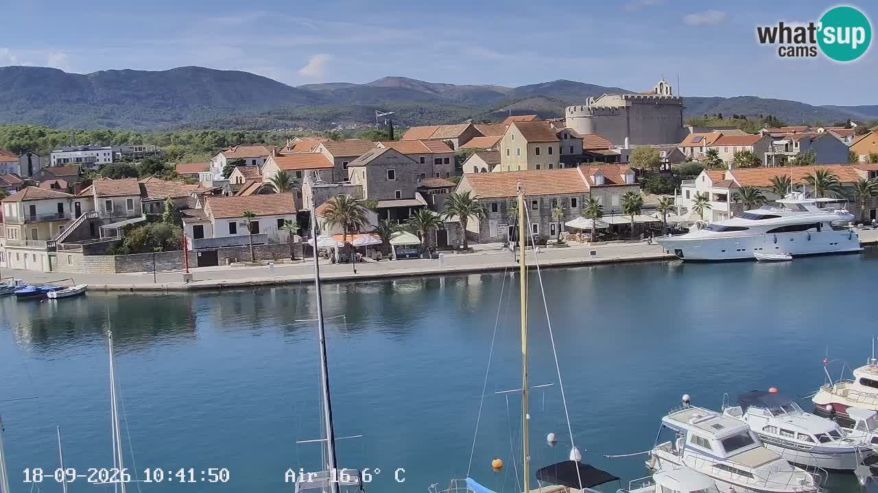 Web kamera Hvar Vrboska marina | otok Hvar | Dalmacija