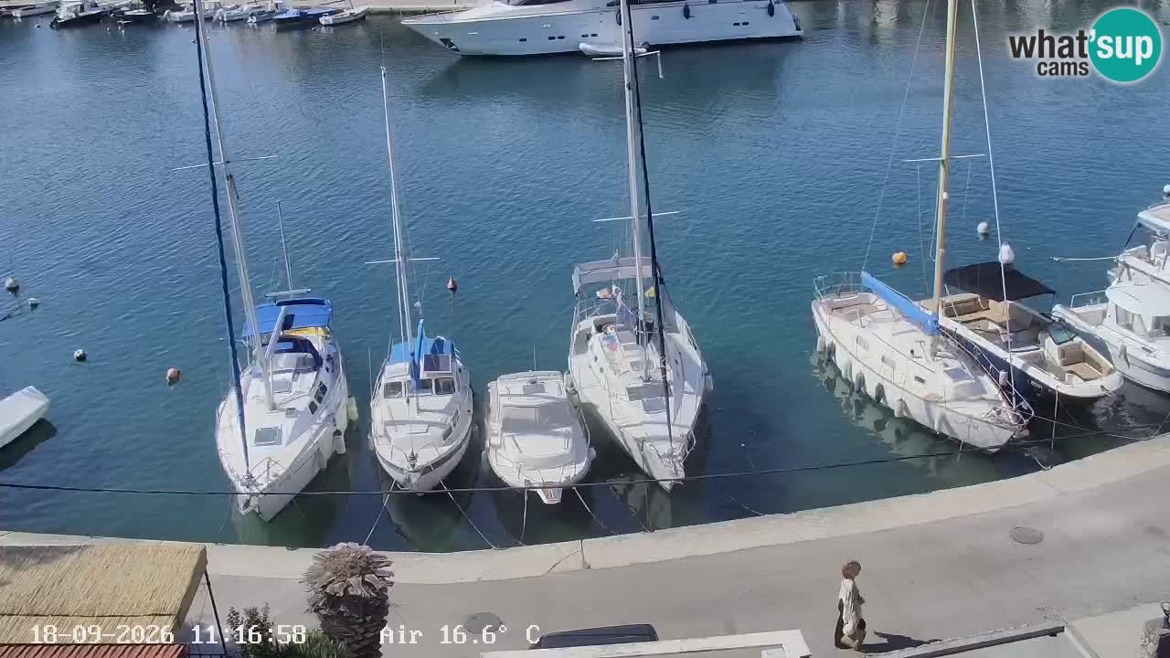Webcam Vrboska marina | Hvar Insel | Dalmatien
