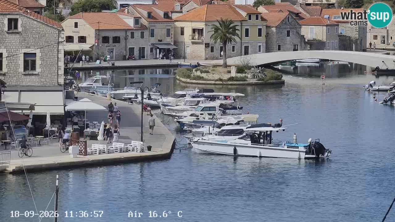 Webcam Hvar Vrboska marina | Dalmazia