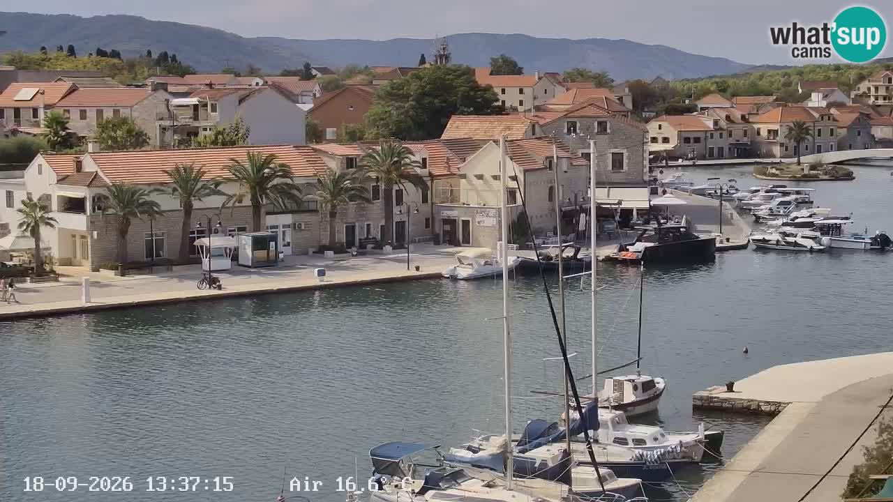 Webcam Hvar Vrboska marina | Dalmazia