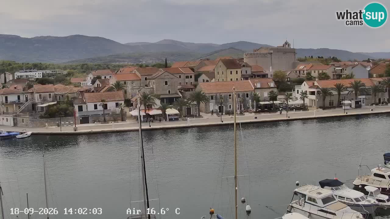 Livecam Vrboska marina | Hvar island | Dalmatia
