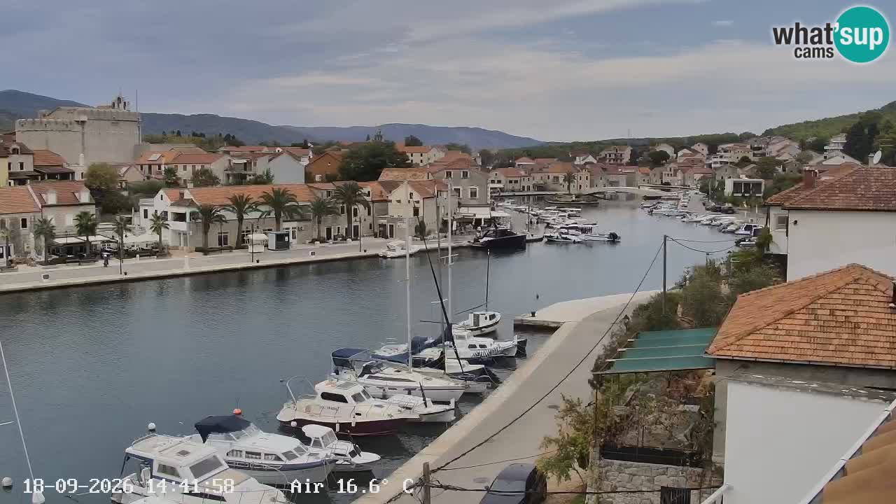 Livecam Vrboska marina | Hvar island | Dalmatia