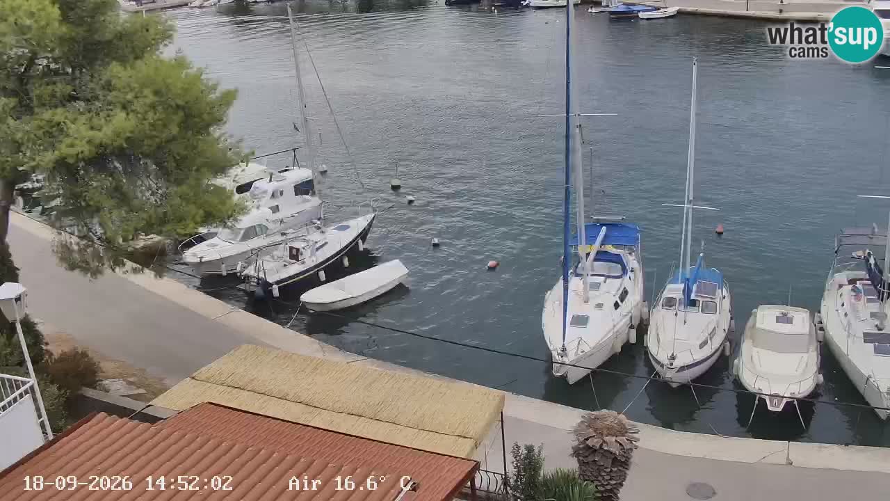 Livecam Hvar Vrboska marina | Île de Hvar | Dalmatia