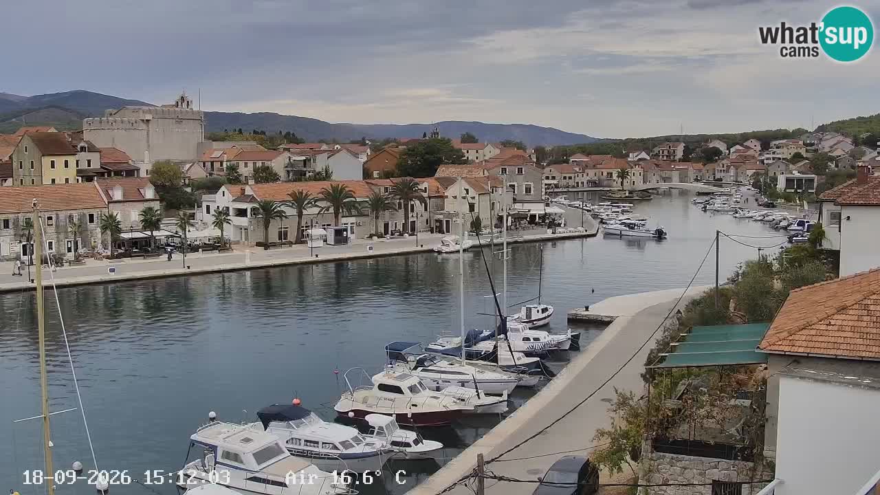 Livecam Hvar Vrboska marina | Île de Hvar | Dalmatia