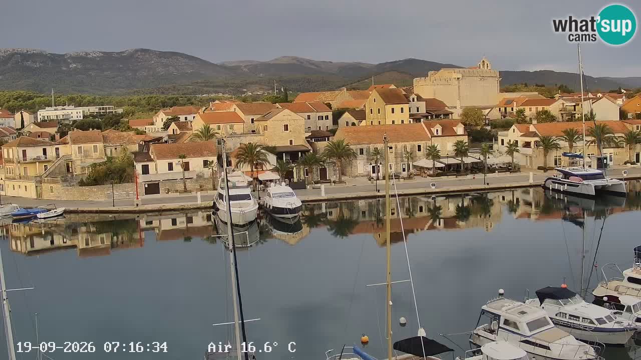 Livecam Vrboska marina | Hvar island | Dalmatia