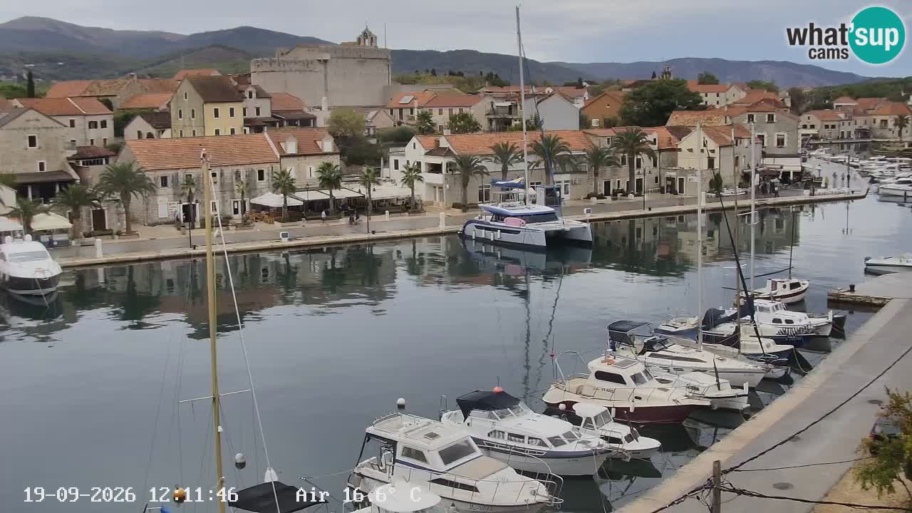 Web kamera Hvar Vrboska marina | otok Hvar | Dalmacija