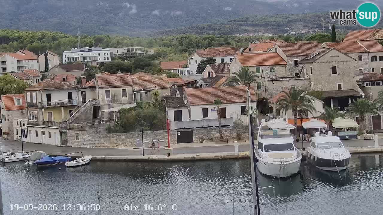Web kamera Hvar Vrboska marina | otok Hvar | Dalmacija