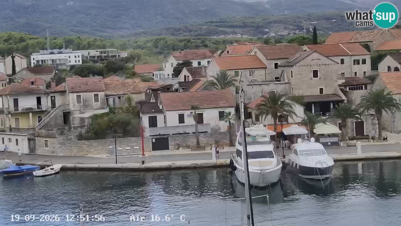 Web kamera Hvar Vrboska marina | otok Hvar | Dalmacija